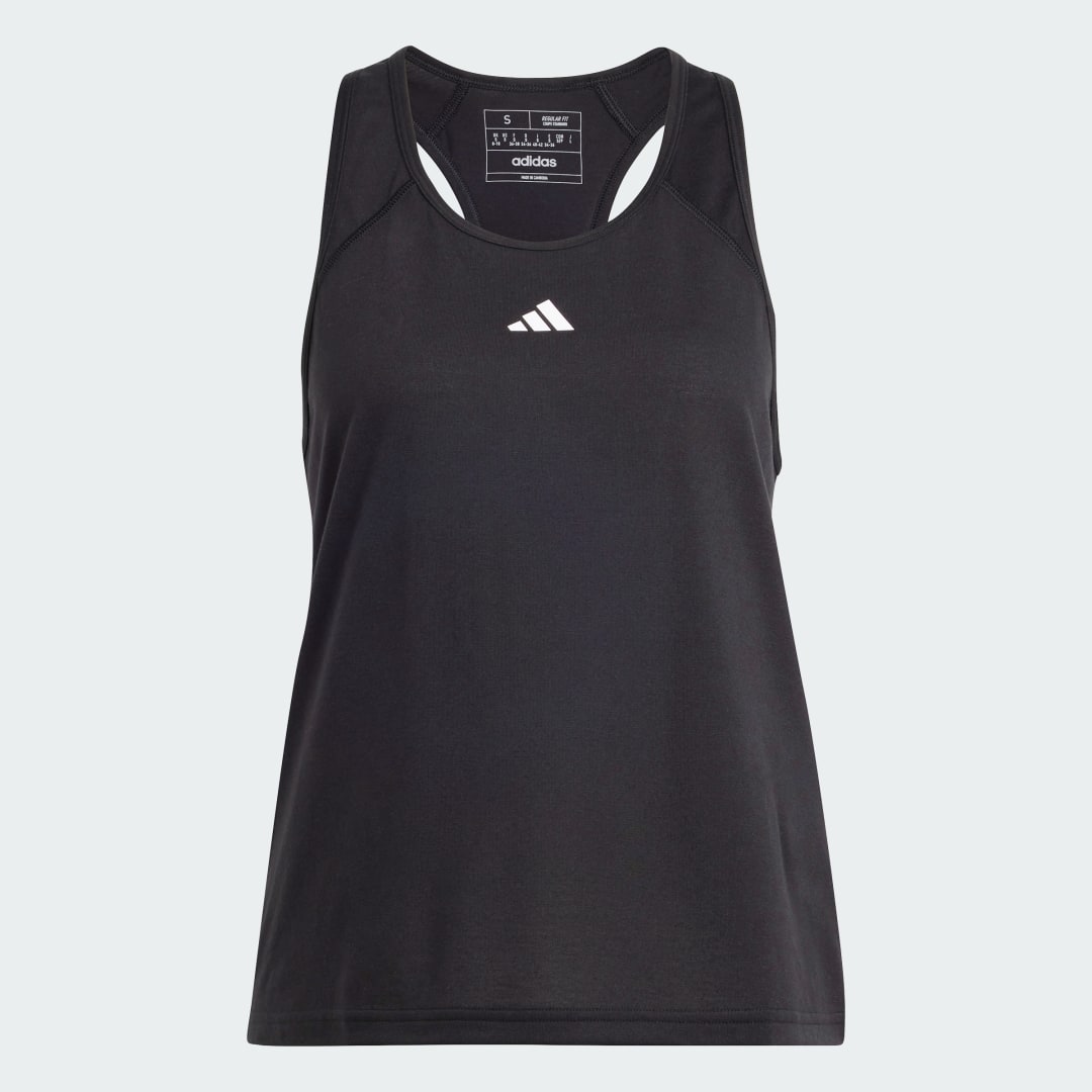 adidas Femme Train Essentials Minimal Branding Racerback Tank Top