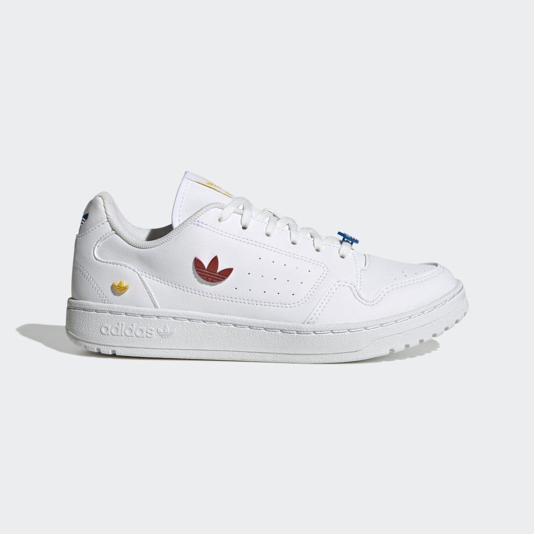 adidas NY 90 Shoes Cloud White Red Bright Blue GZ4757