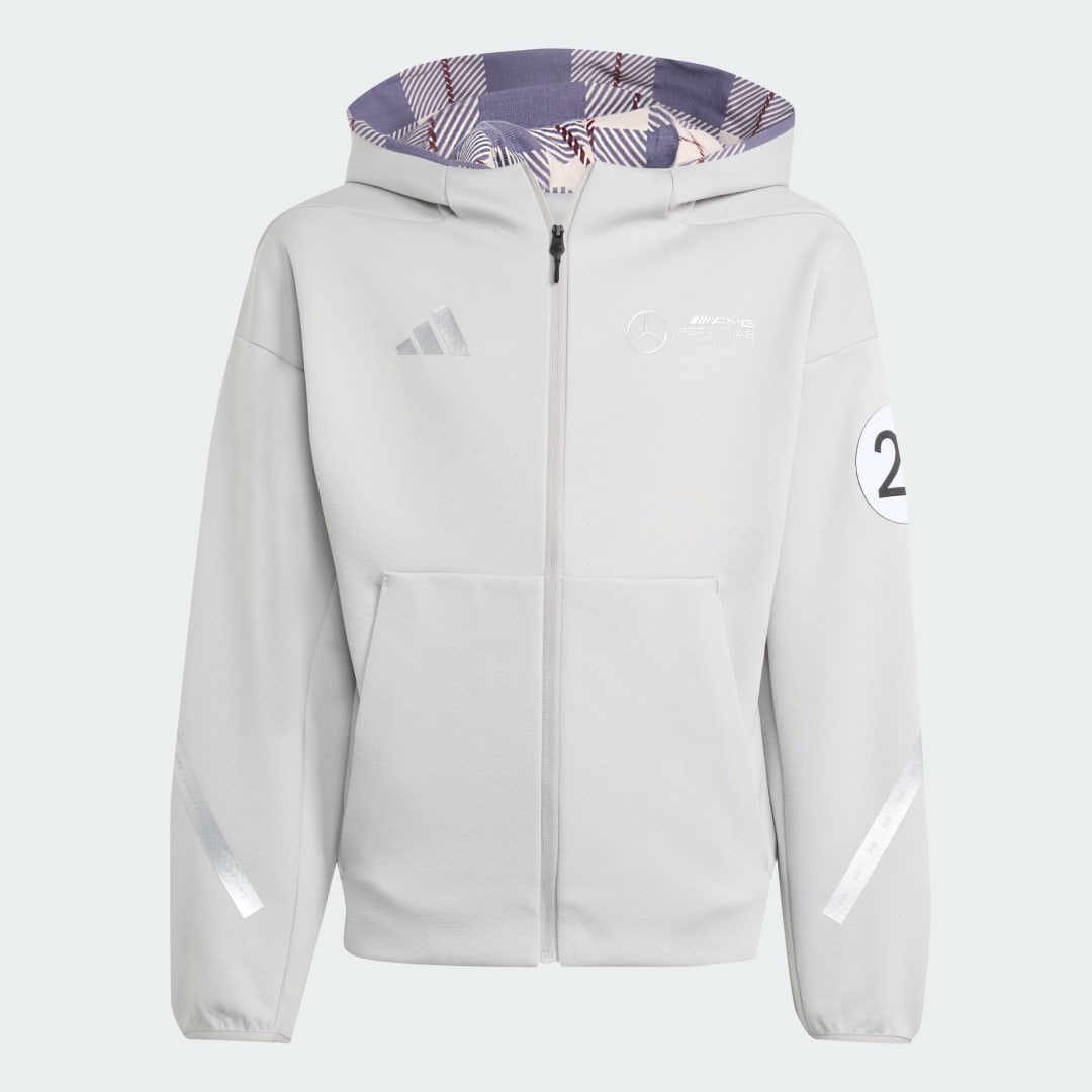 Adidas Mercedes AMG Petronas Formula One Team Silver Arrows Ritshoodie Kids