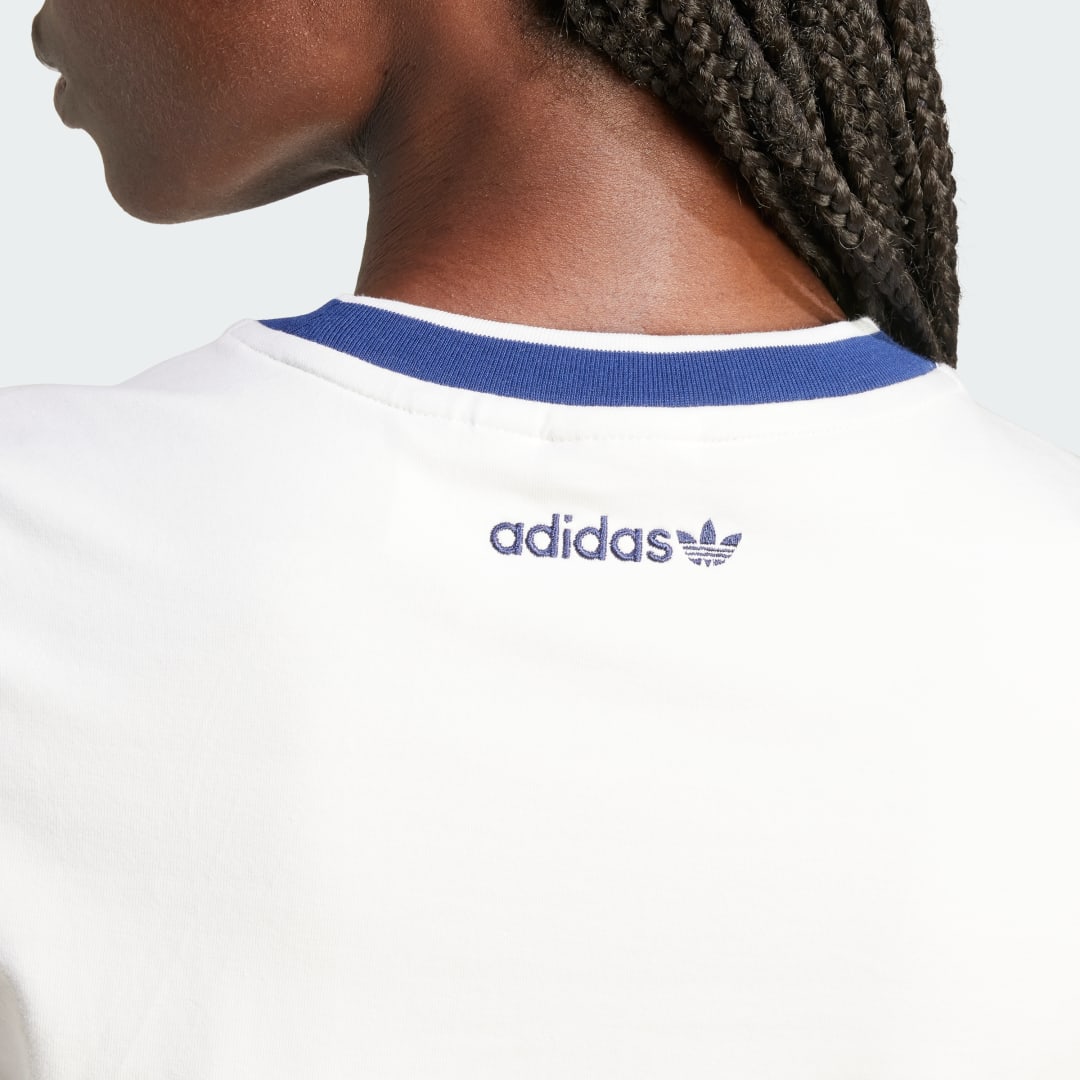 Adidas Graphic Badge Slim 3-Stripes T-shirt