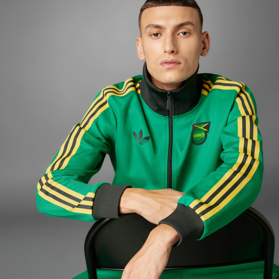 

adidas Chaqueta Beckenbauer Jamaica Hombre, Verde