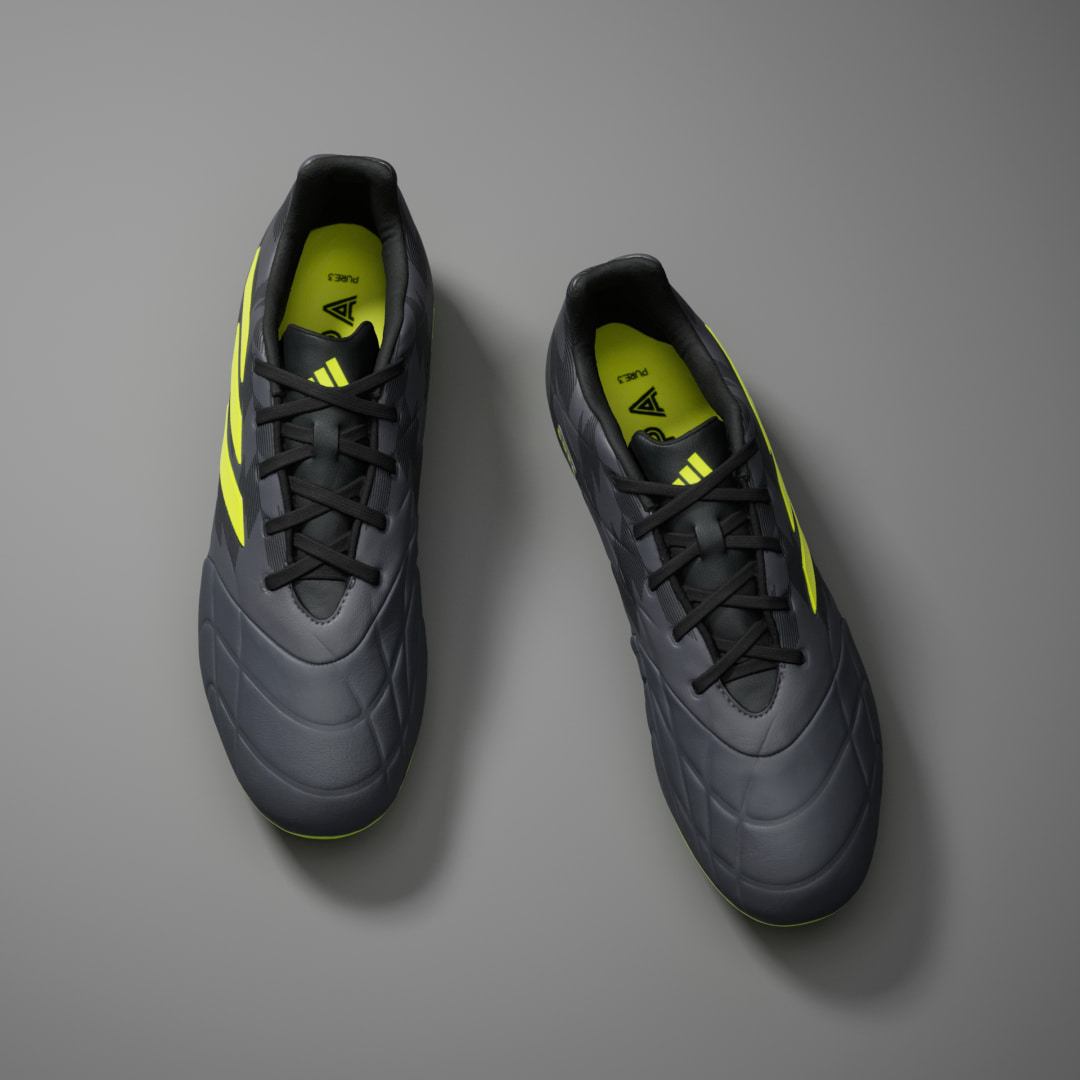

adidas Calzado de Fútbol Copa Pure Injection.3 Terreno Firme Unisex, Negro/team solar amarillo 2/gris five