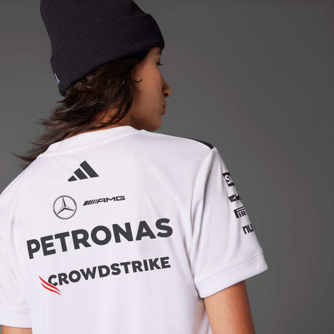 Adidas MERCEDES AMG PETRONAS FORMULA ONE TEAM DRIVER SHIRT