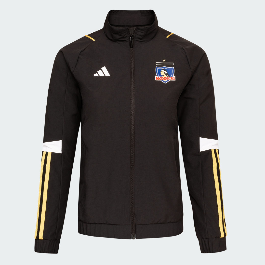 

adidas Chaqueta Presentacion Colo-Colo 2024 Chaqueta Presentacion Colo-Colo 2024 Hombre  - Hombre Fútbol, Negro