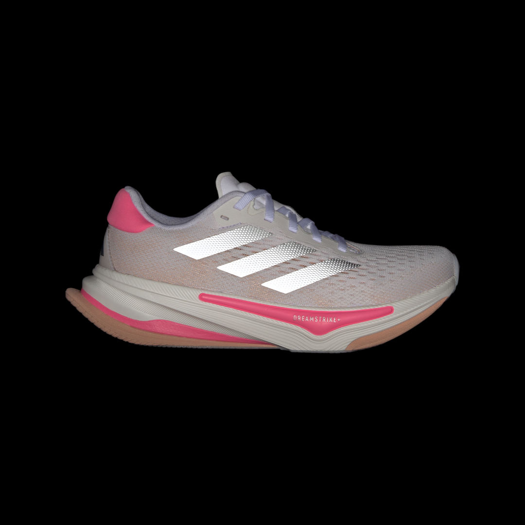 Adidas  sneaker Cloud White / Silver Metallic / Lucid Pink