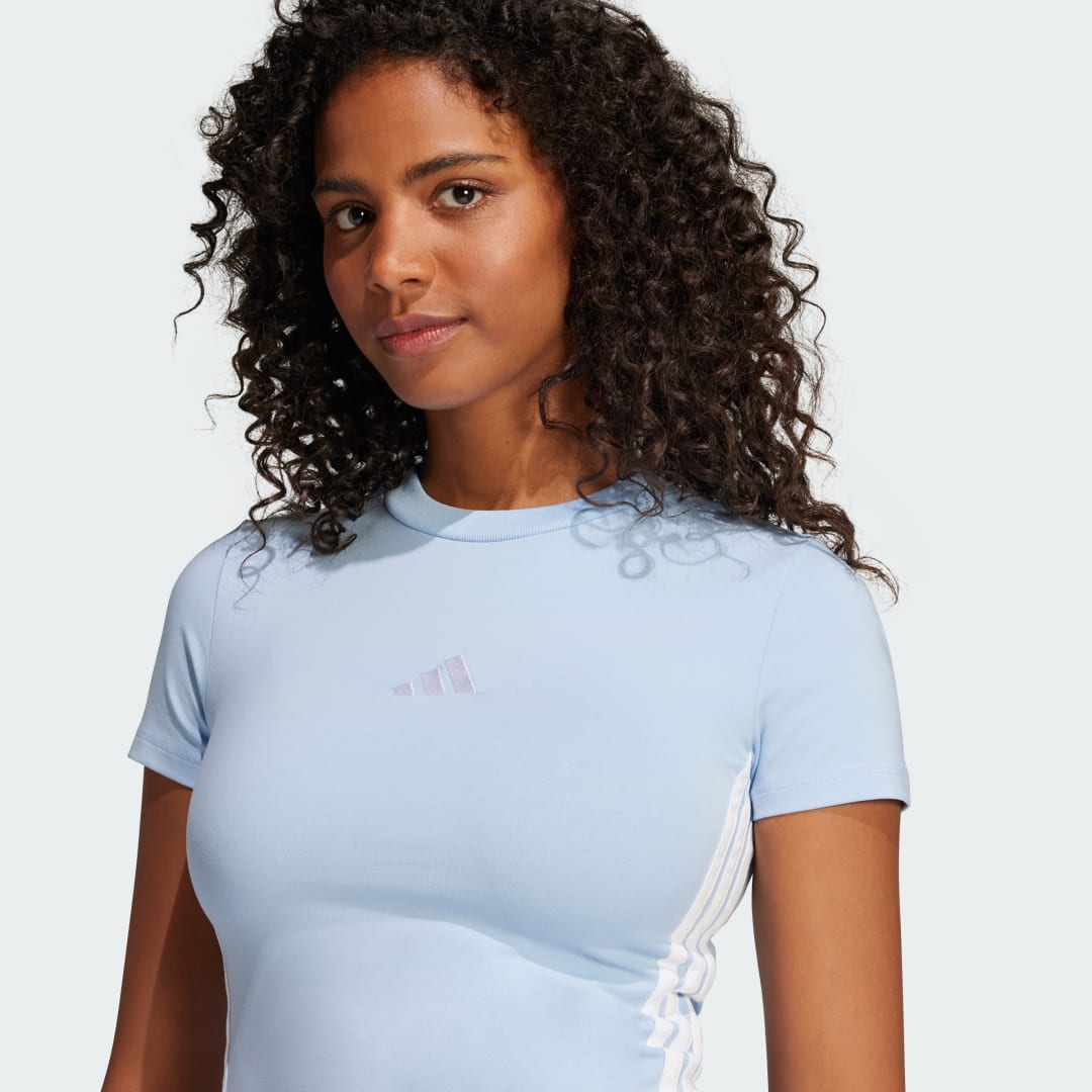 Adidas Essentials 3-Stripes Slim-fit Baby T-shirt
