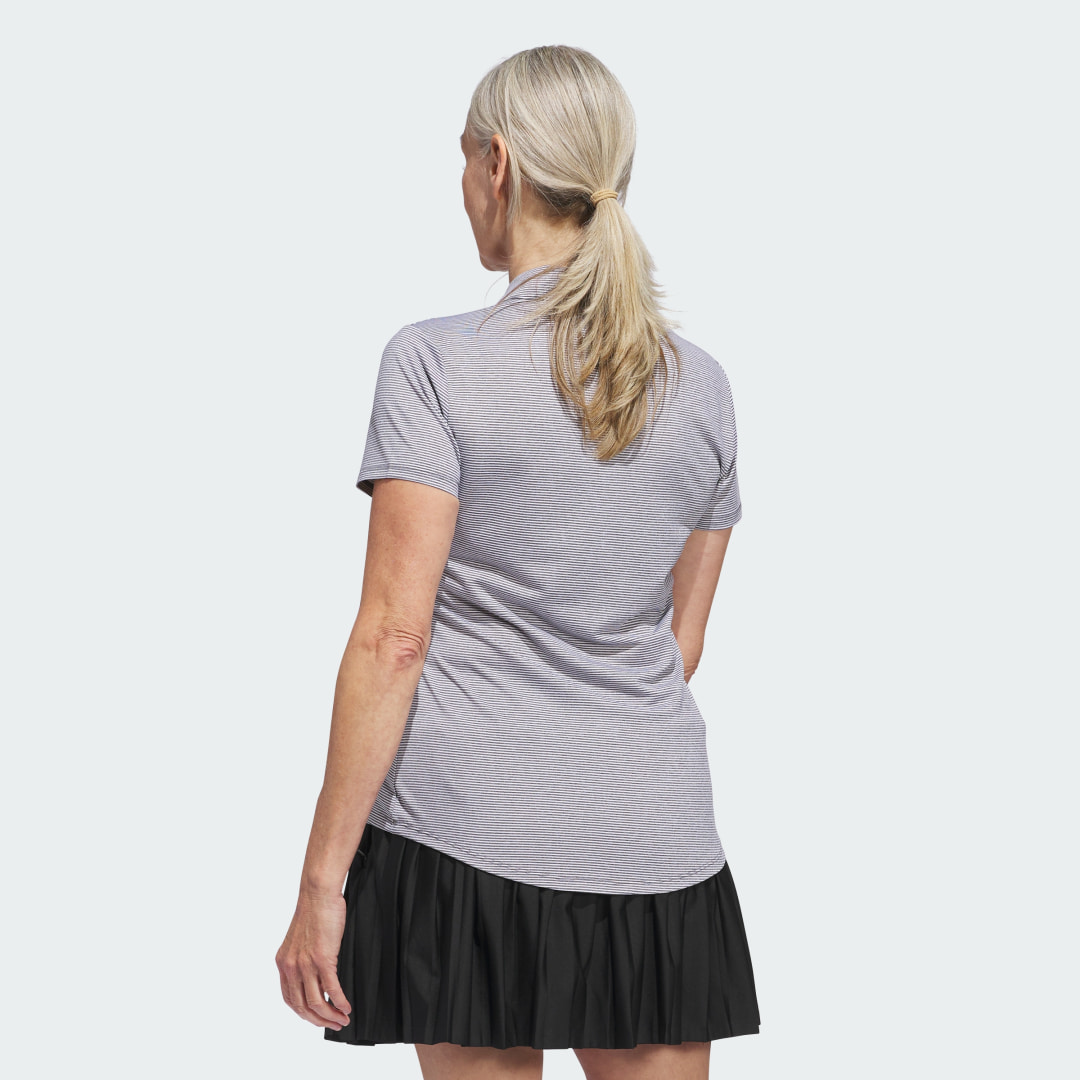 

adidas Playera Polo de Manga Corta Ottoman Para Mujer Mujer, Negro