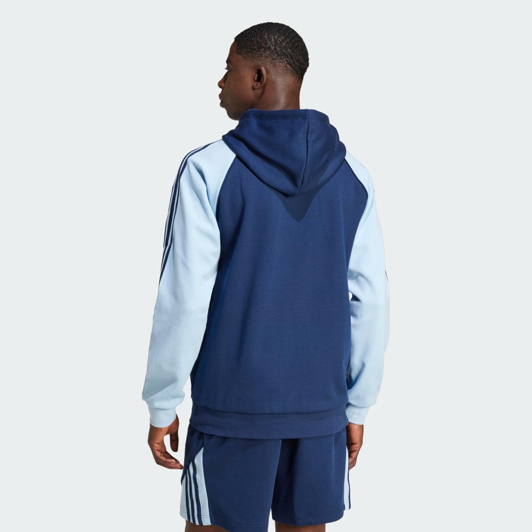 Sweat-shirt à capuche Colorblocked SST