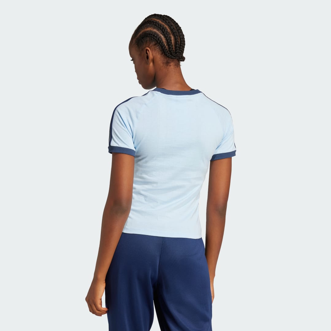 Tee Shirt Slim 3 Stripes - vue 2