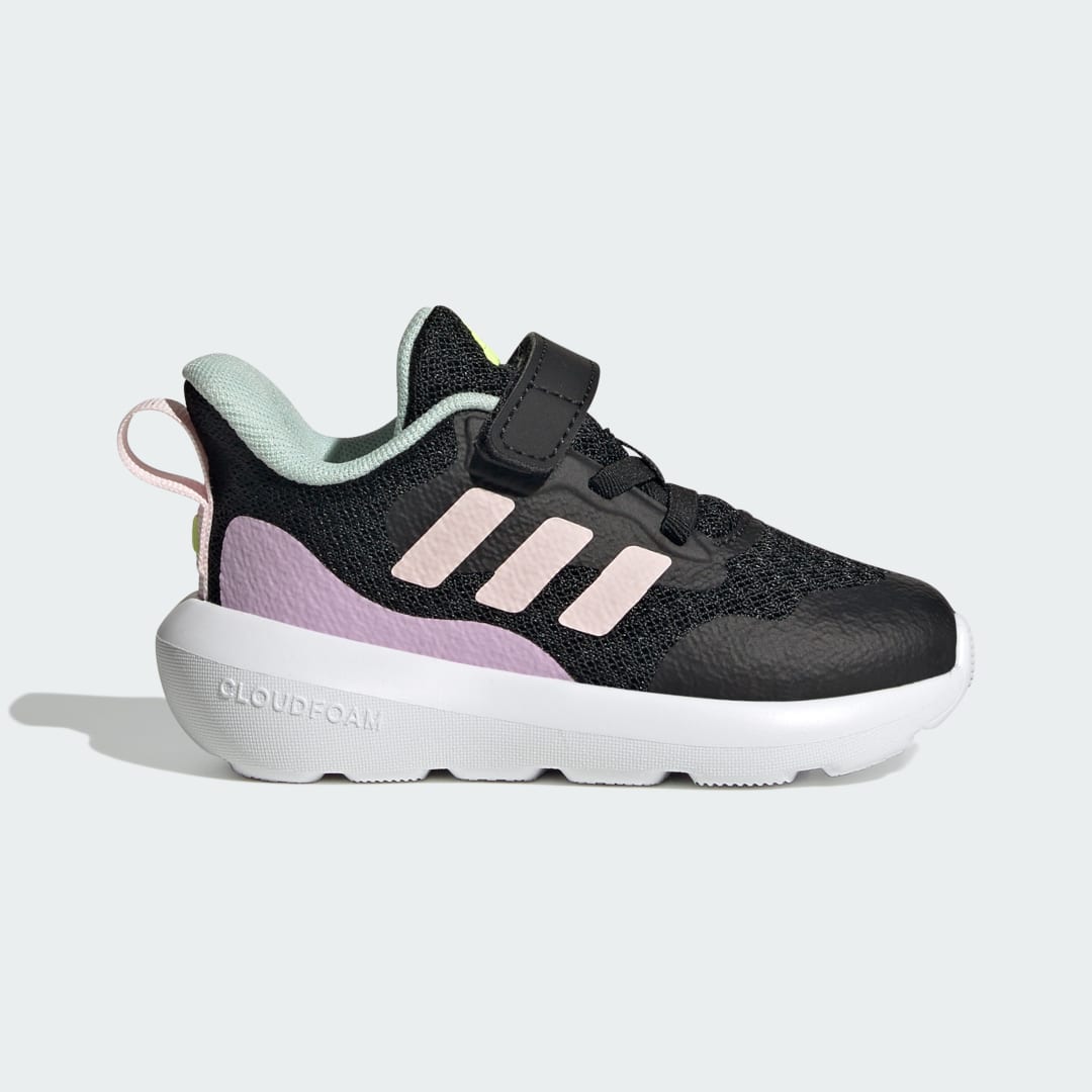 Adidas Fortarun 2.0 Kids Core Black / Clear Pink / Bliss Lilac