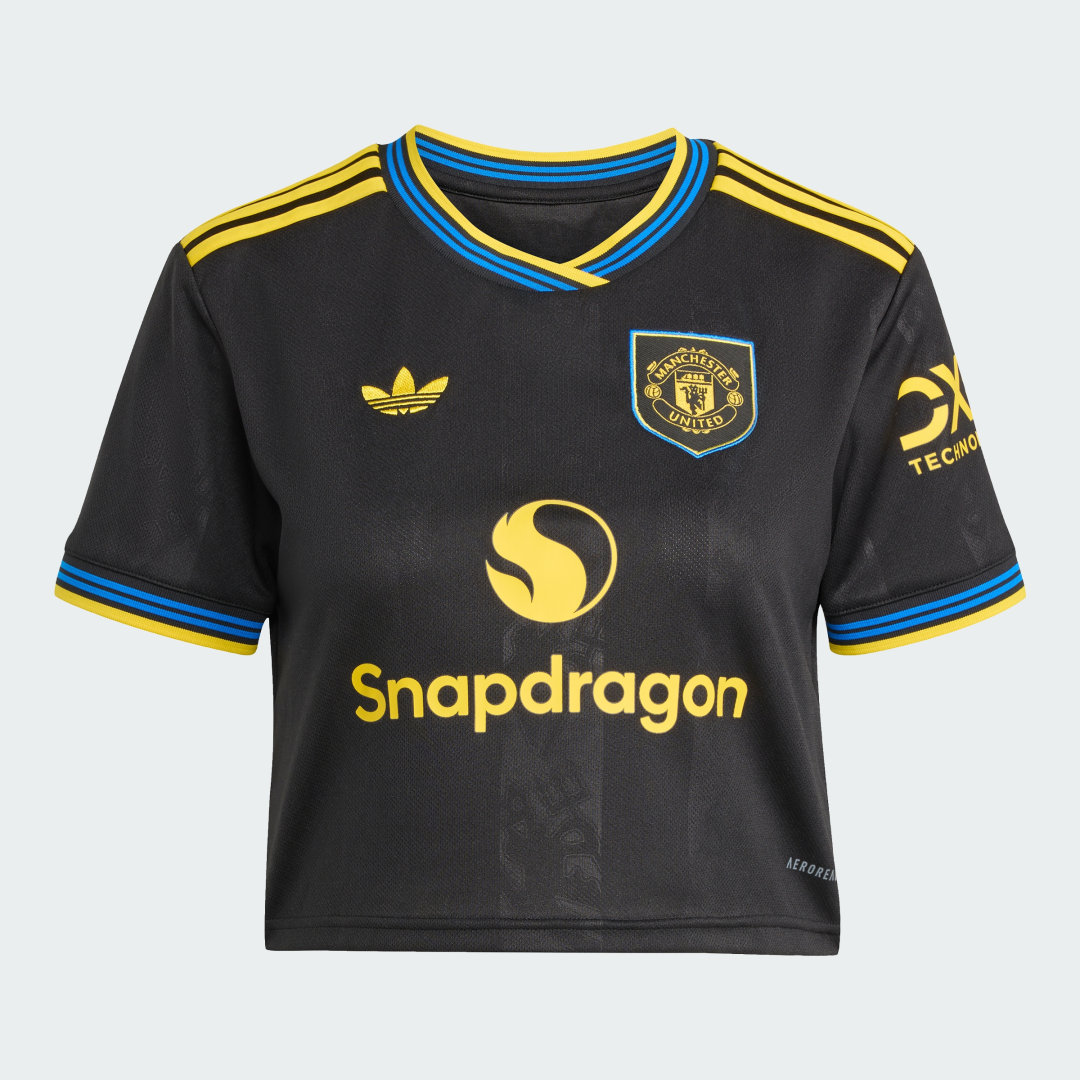 Maillot Third crop top Manchester United 25/ - vue 4