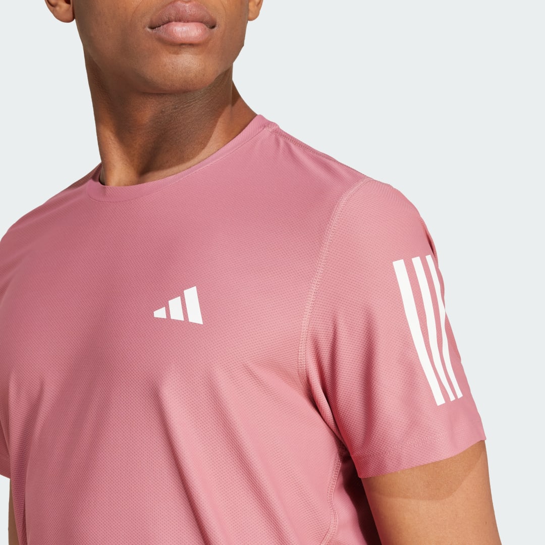 

adidas Playera Own the Run Hombre, Preloved crimson