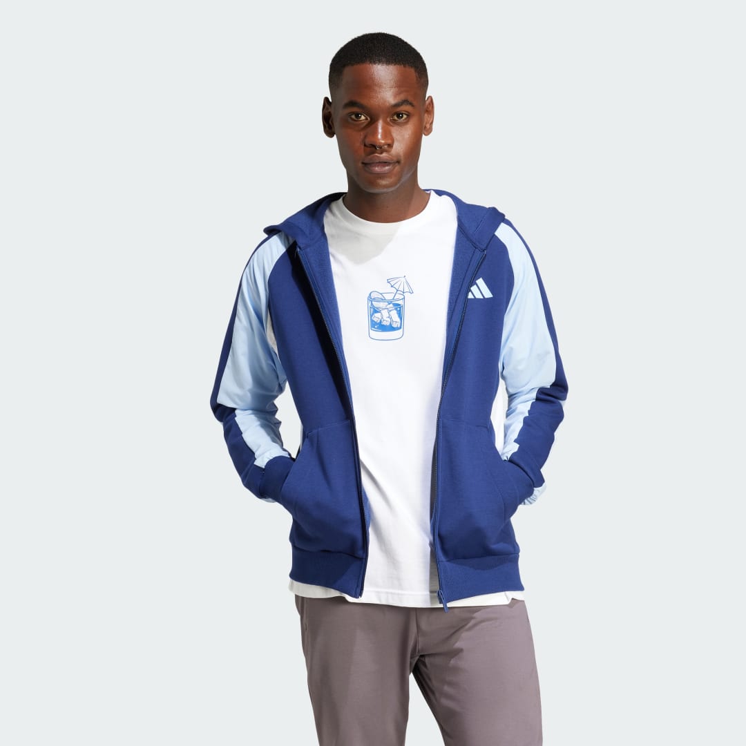 Adidas Seasonal Essentials Colorblock Ritshoodie