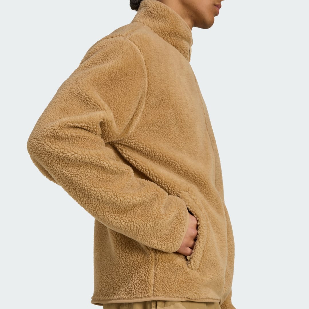 Adidas Trefoil Essentials Teddy fleece