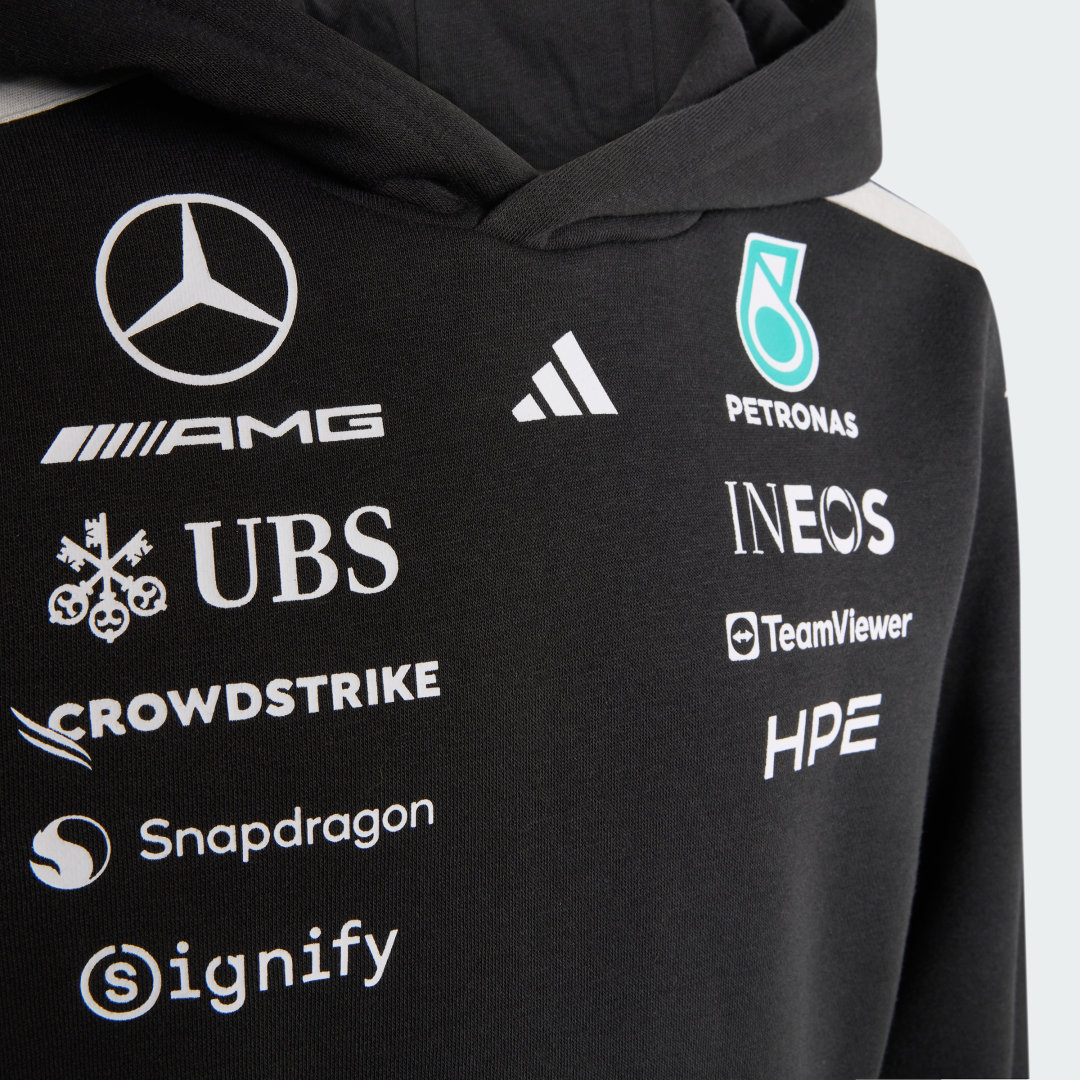 SWEAT SHIRT À CAPUCHE PILOTE MERCEDES AMG PETRONAS FORMULA 1 TEAM - vue 3