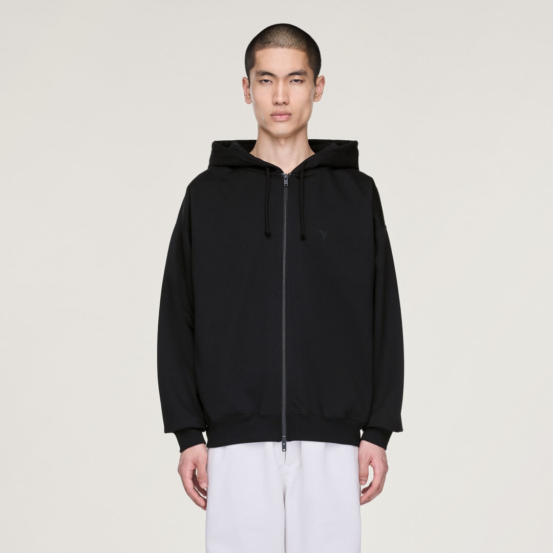 Adidas Y-3 Brushed Terry Zip Hoodie