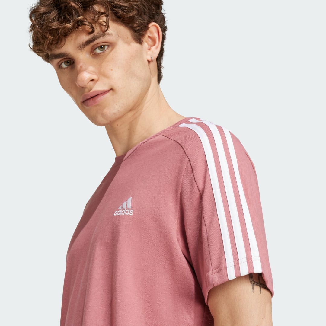 Adidas Essentials Single Jersey 3-Stripes T-shirt