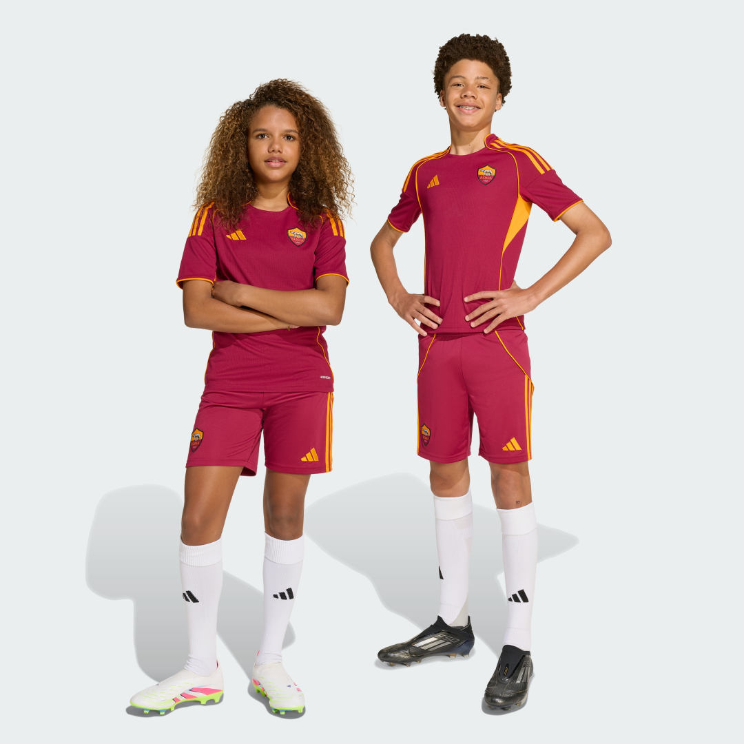 Adidas AS Roma 25 26 Thuisshort Kids