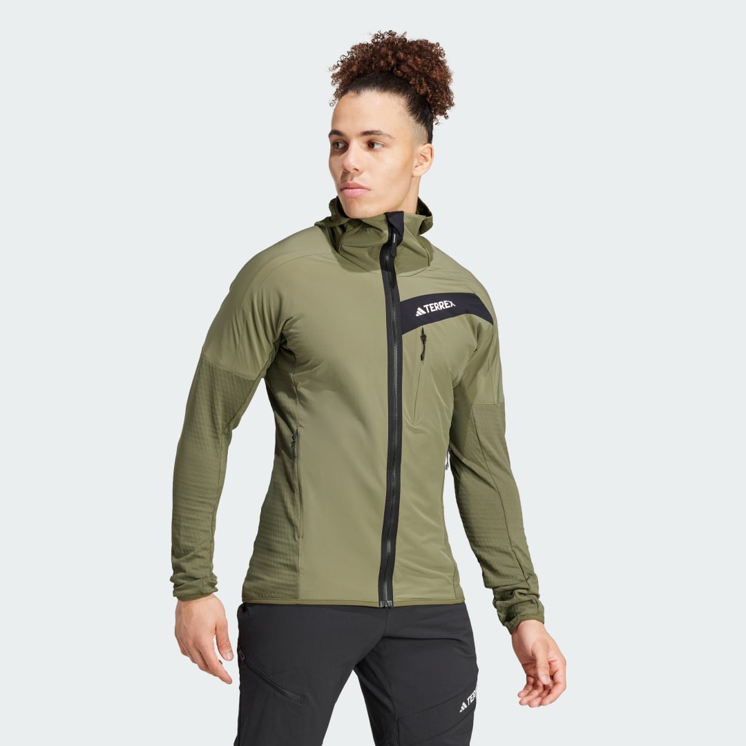 Adidas Terrex Techrock Wind Fleece Capuchonjack