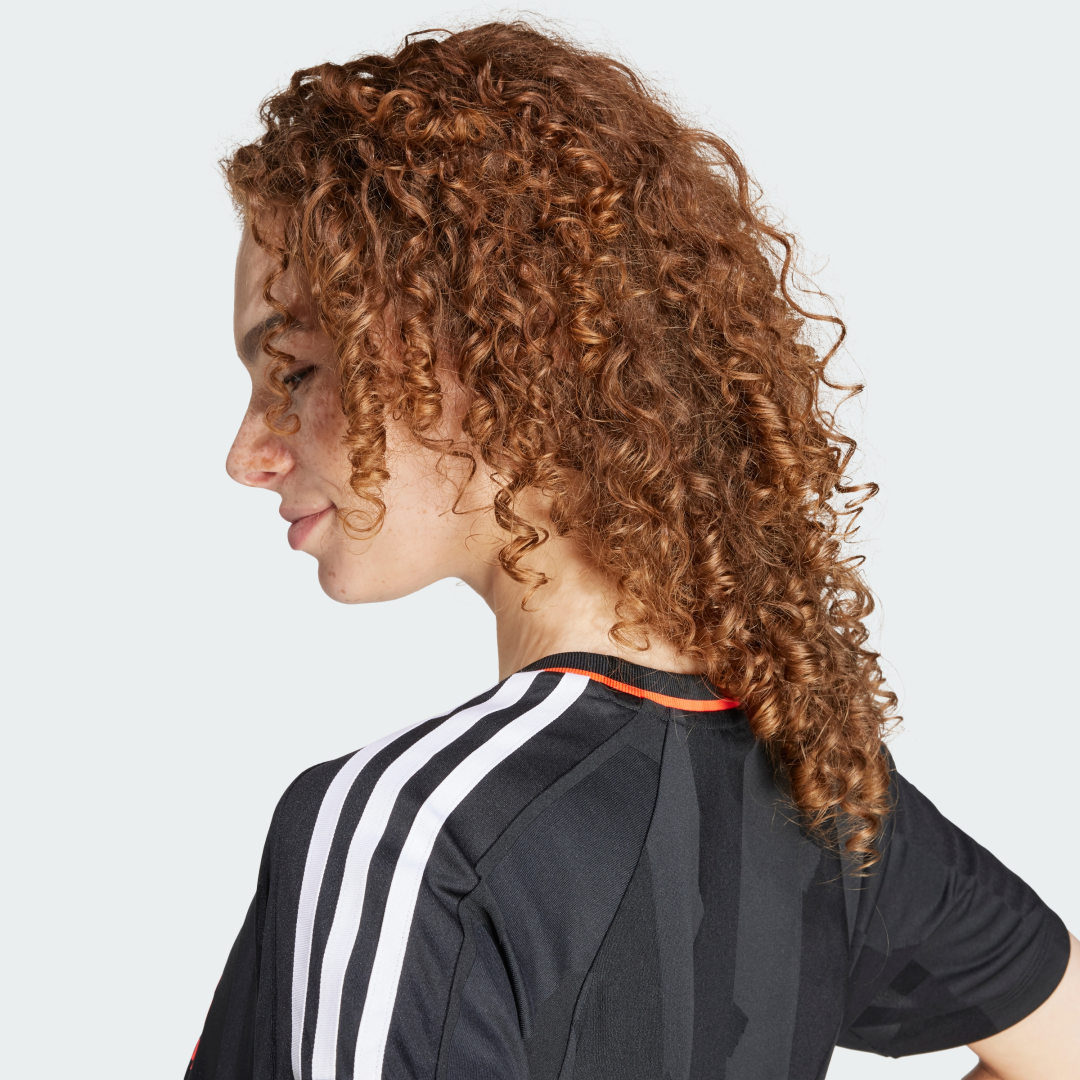 Adidas Tiro Cut 3-Stripes Jacquard Boyfriend T-shirt