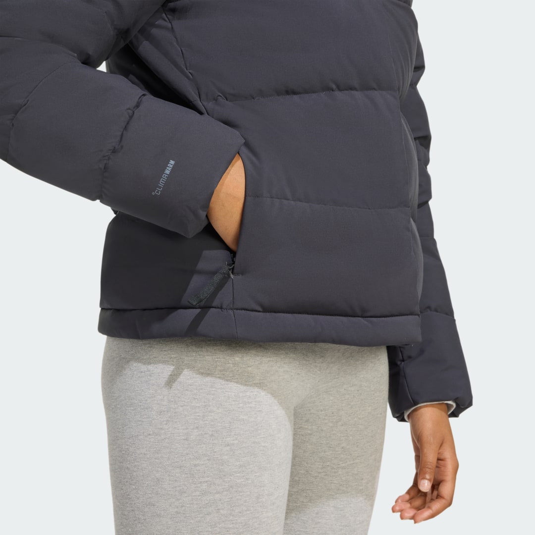 Adidas Helionic CLIMAWARM Donsjack met Capuchon