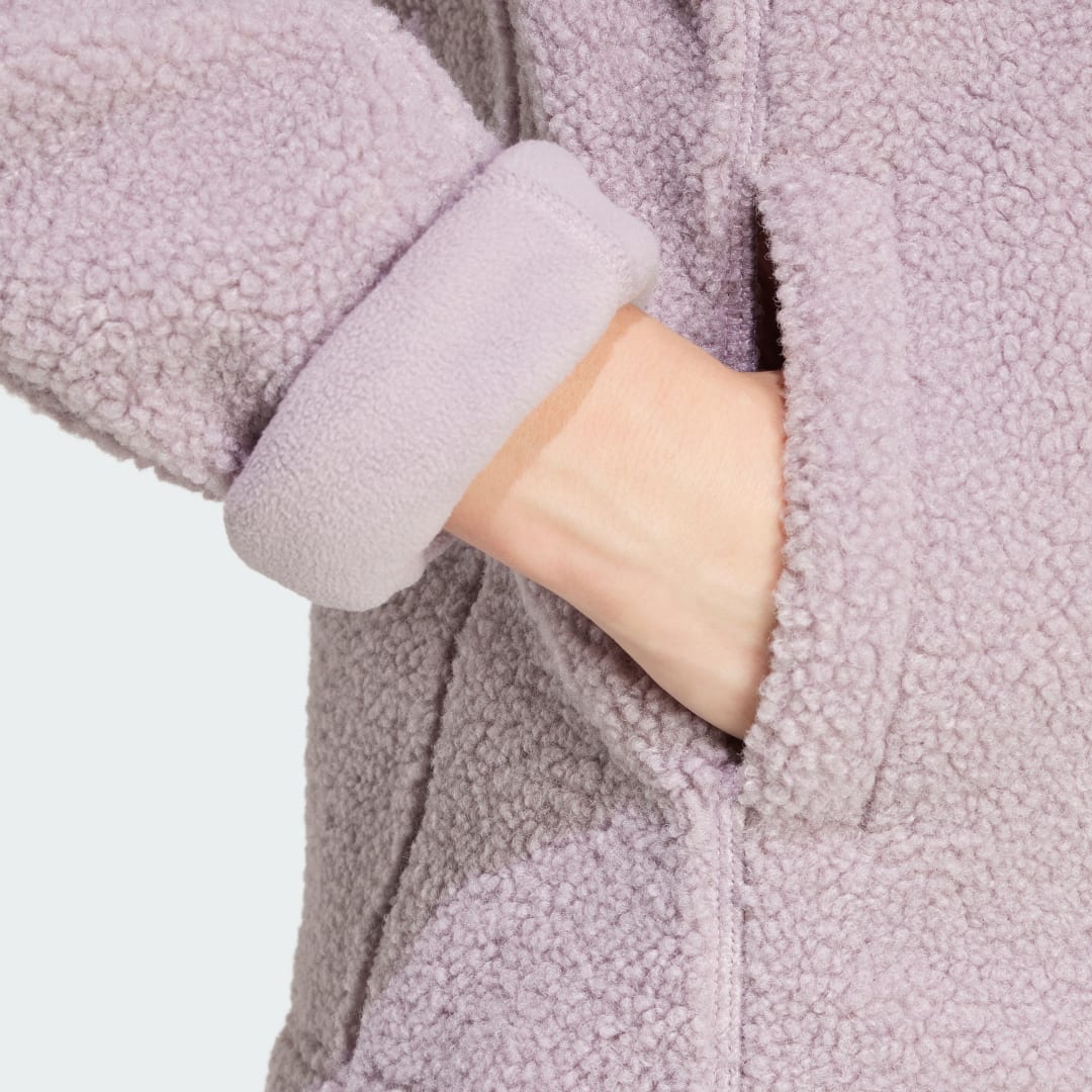 Adidas Terrex Xploric High Pile Fleece Pullover Sweatshirt