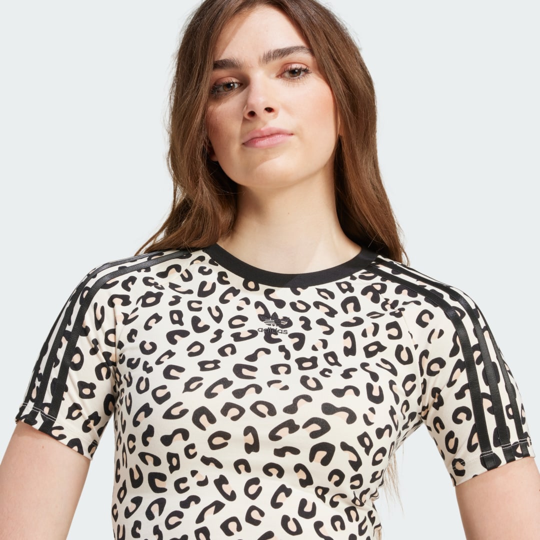 Adidas Leopard Allover Print Baby T-shirt