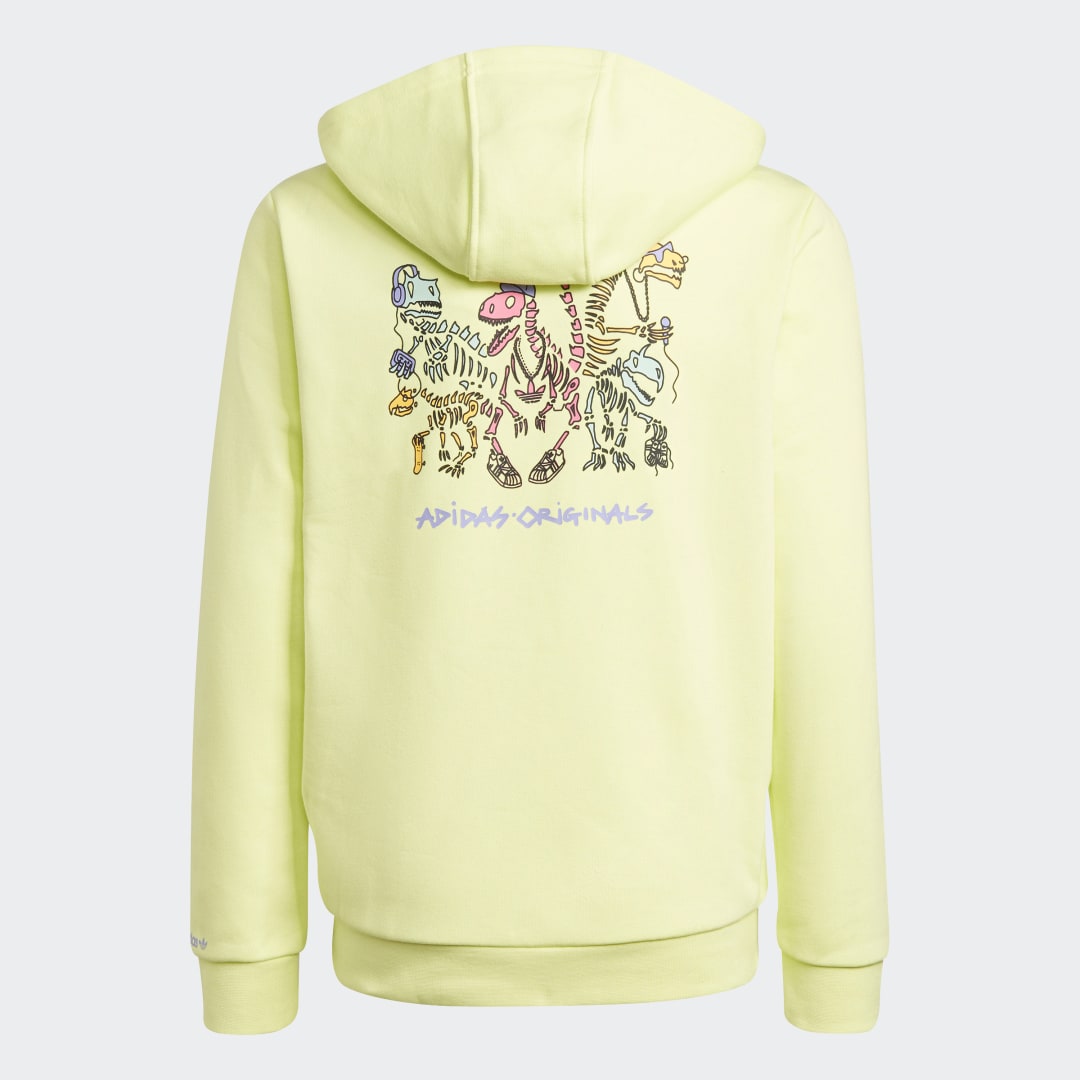 фото Худи funny dino graphic adidas originals