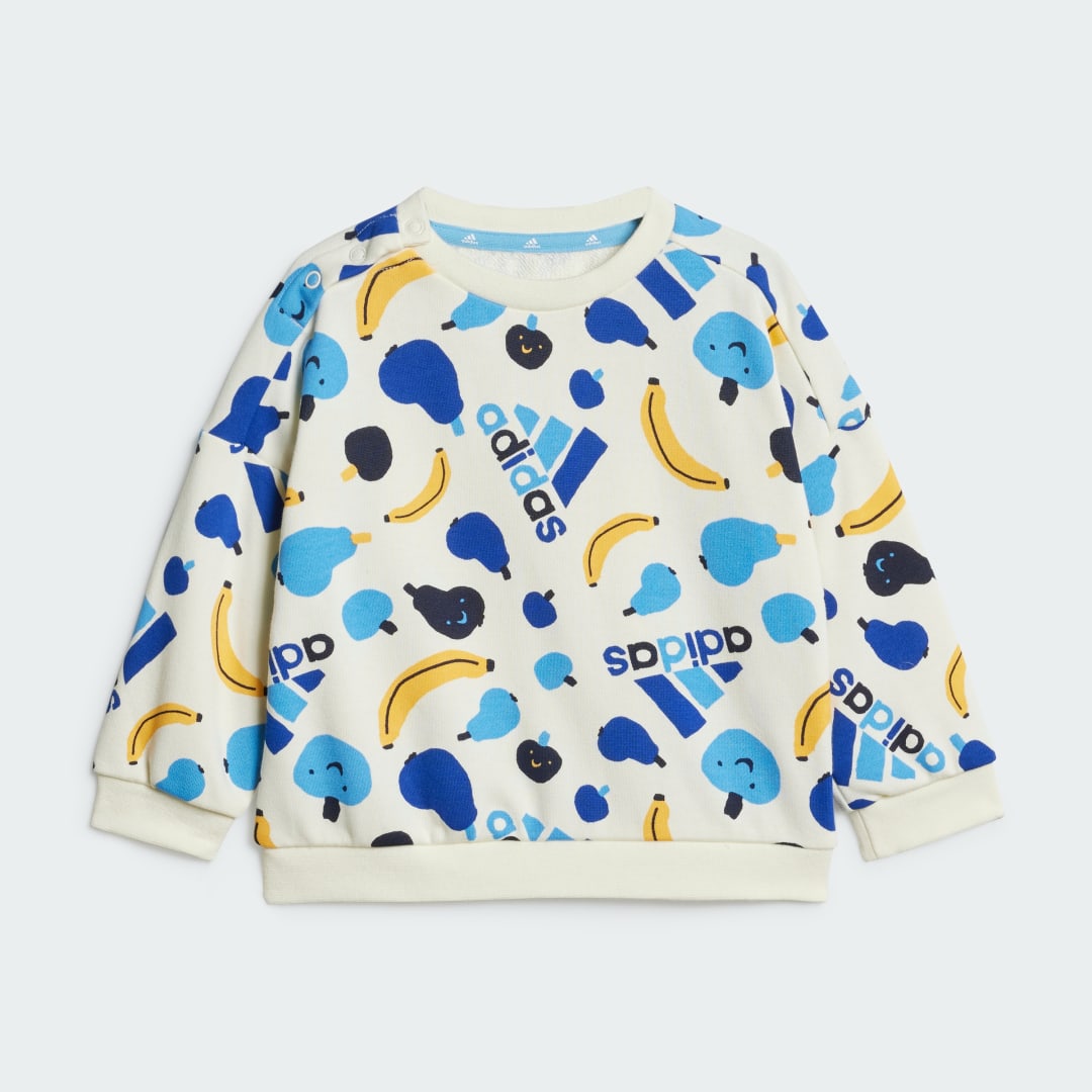 Adidas Essentials Allover Print Joggingpak Kids
