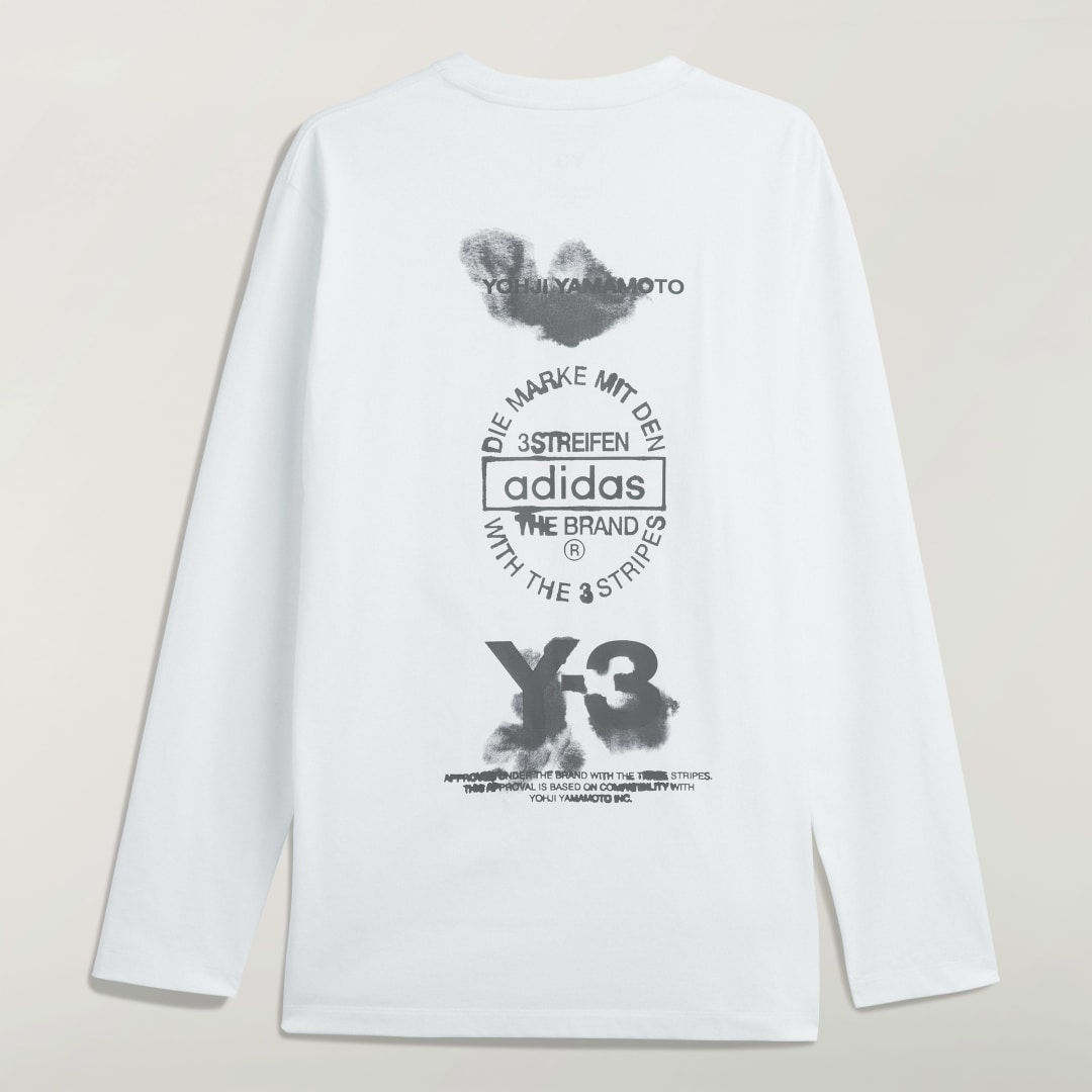 Adidas Y-3 Graphic Long Sleeve T-shirt