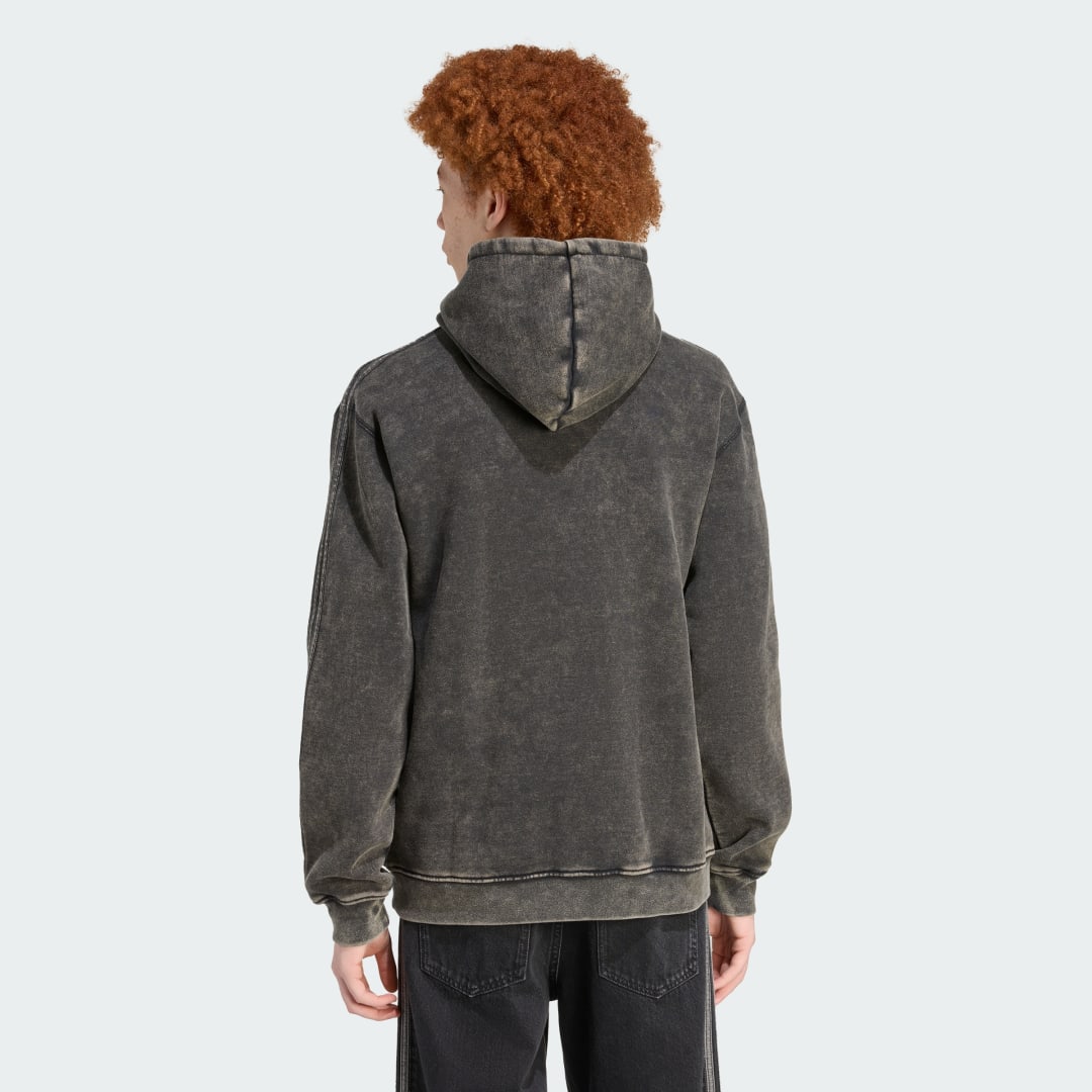 SWEAT SHIRT À CAPUCHE DÉLAVÉ - vue 2