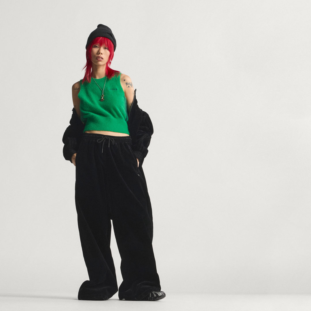 Thumbnail - Brushed Twill Oversized Firebird Trainingshose