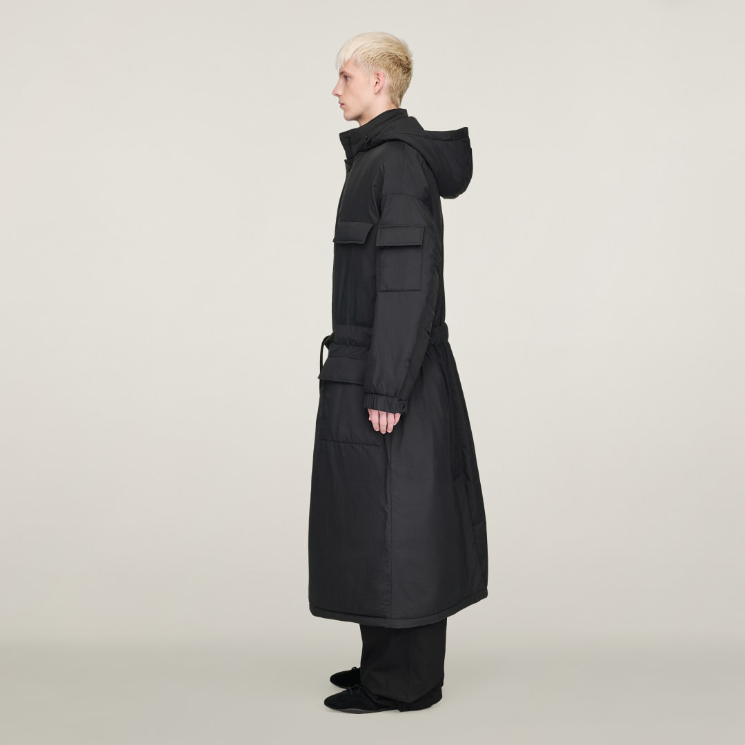 Adidas Y-3 Padded Parka met Capuchon