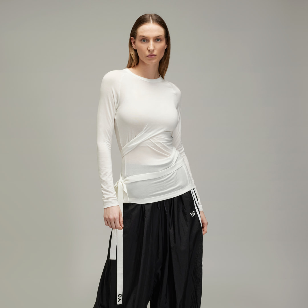 Image of Y-3 Long Sleeve Tee cod002