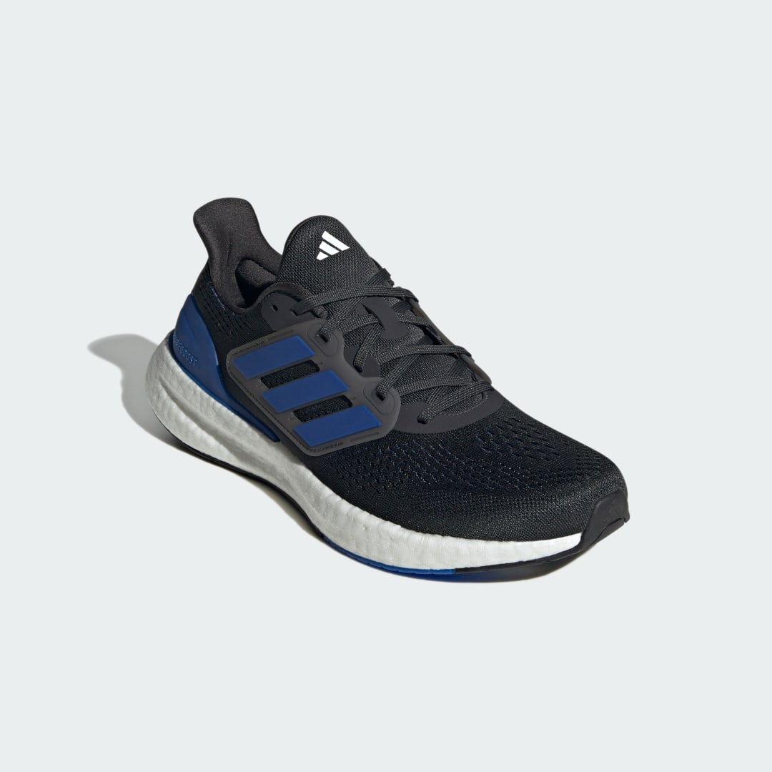 

adidas Tenis Pureboost 23 Hombre, Carbon/royal azul/blanco