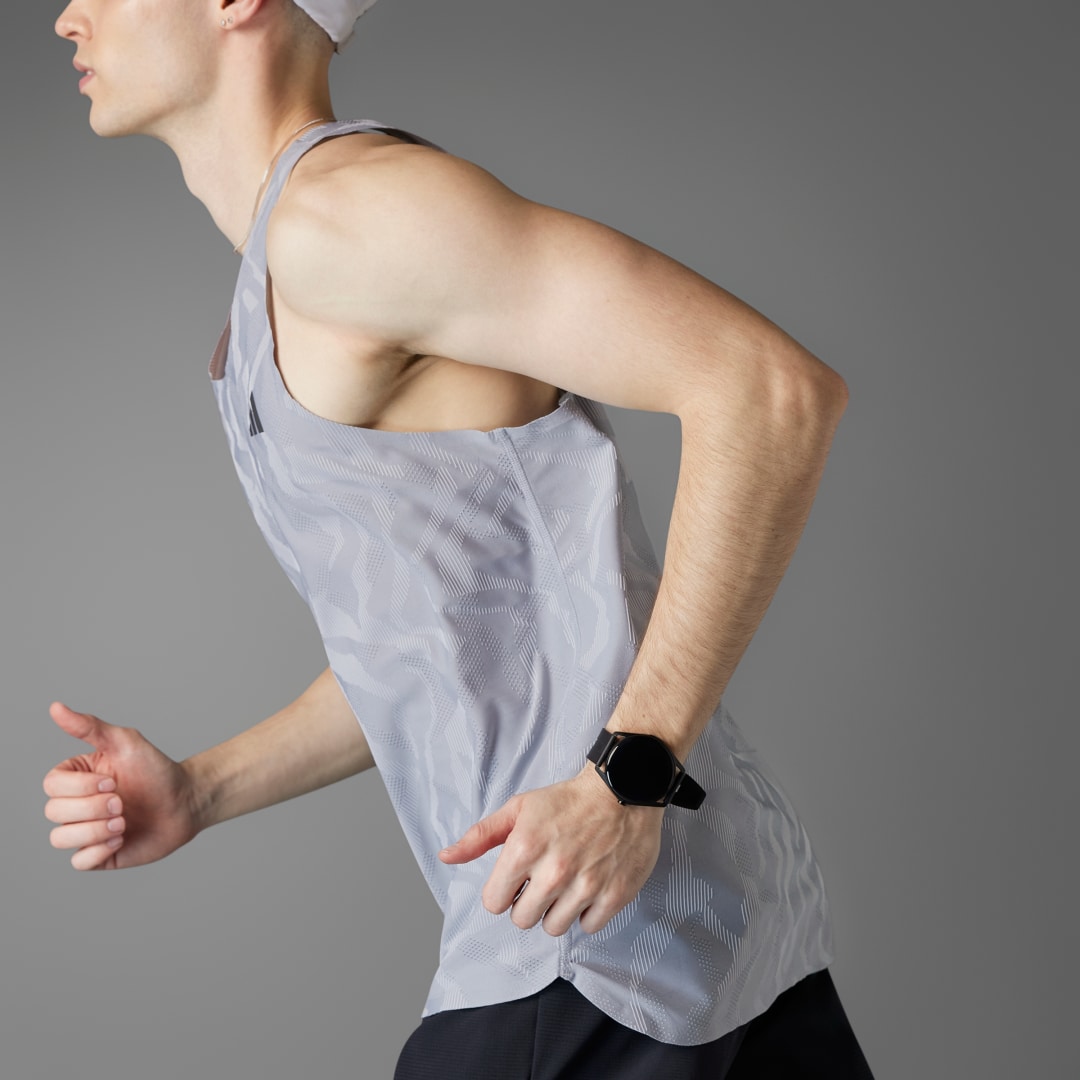 Adidas Ultimate HEAT.RDY Engineered Running Singlet