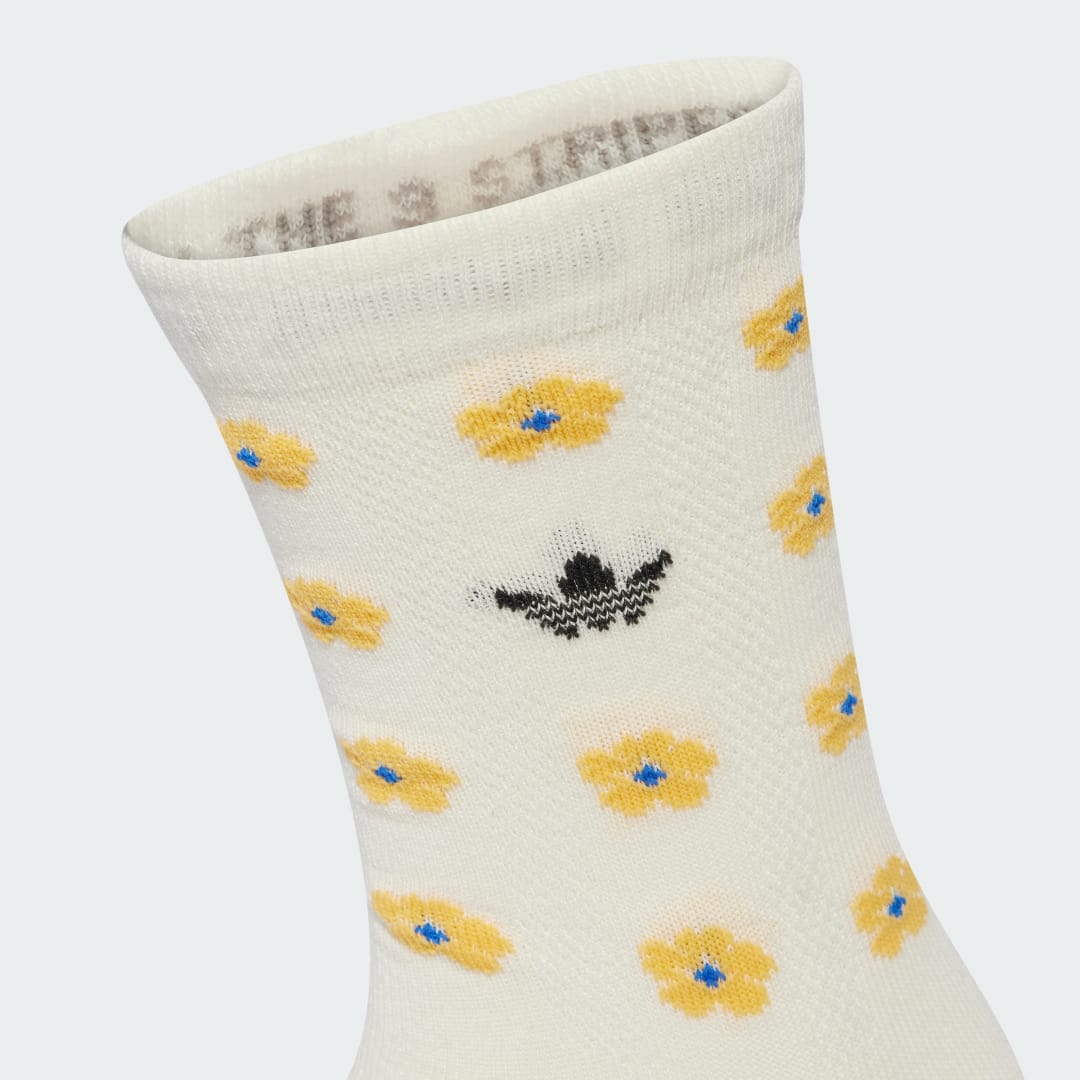 Chaussettes mi mollet adidas Originals x Liberty London 2 paires - vue 5