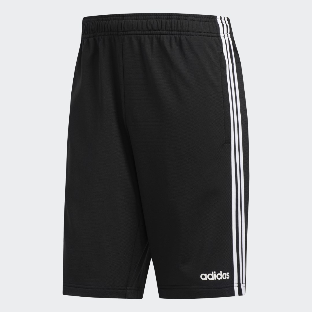 adidas Essentials 3-Stripes Shorts Black L Mens