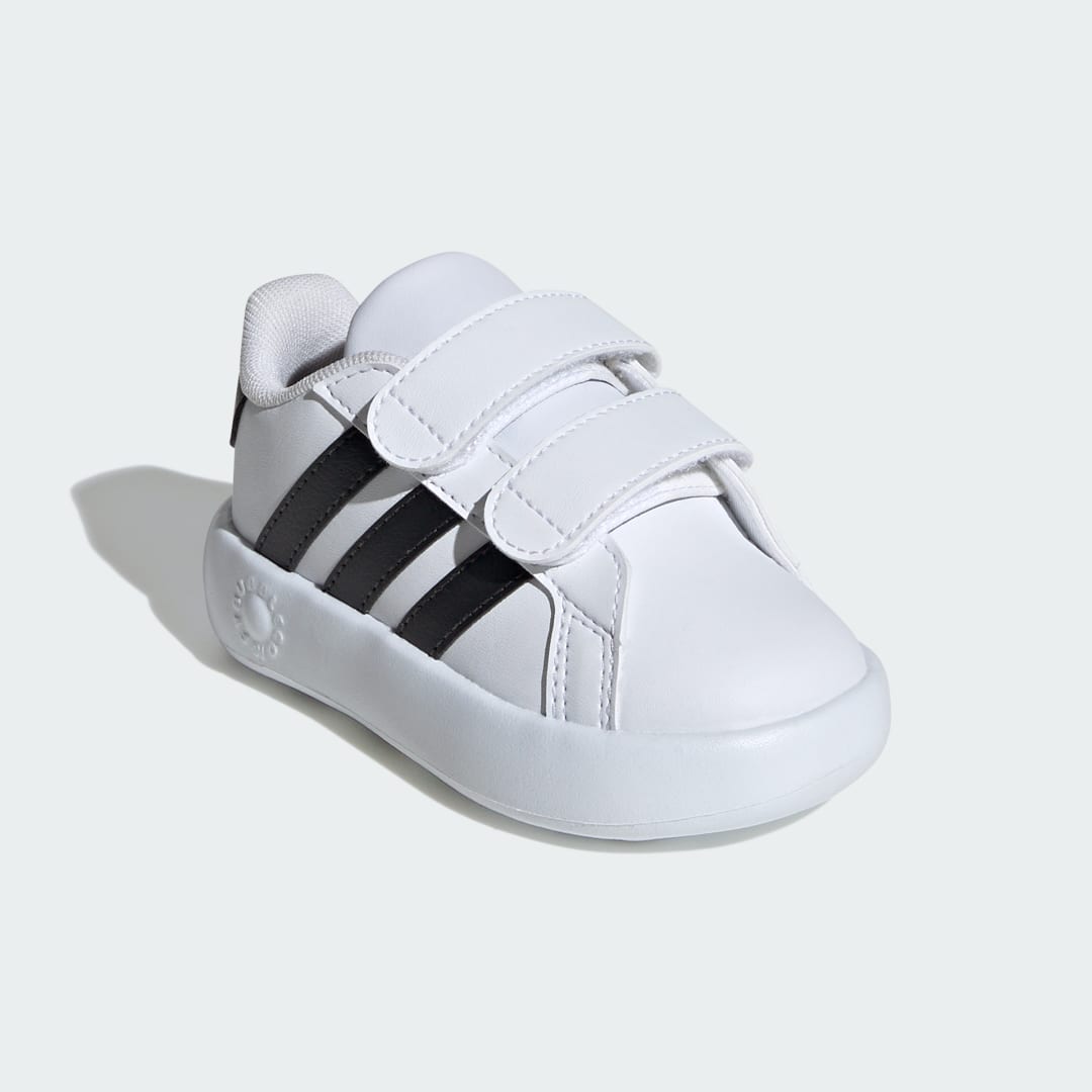

adidas Tenis Adidas Grand Court 2.0 Para Bebé Niño, Blanco/negro/blanco