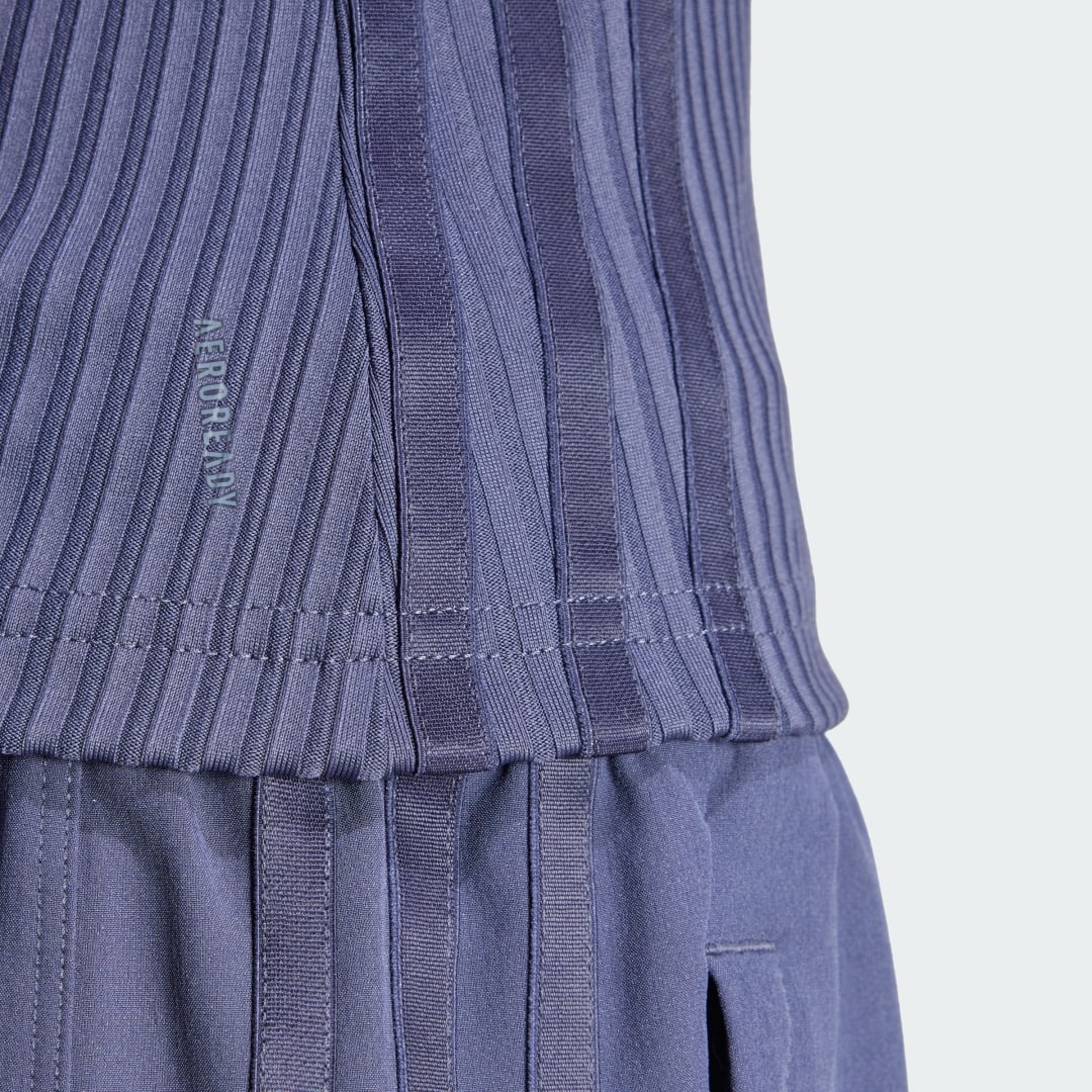 Adidas All Gym Seasonal Rib Tight Fit Tonal 3-Stripes Tanktop