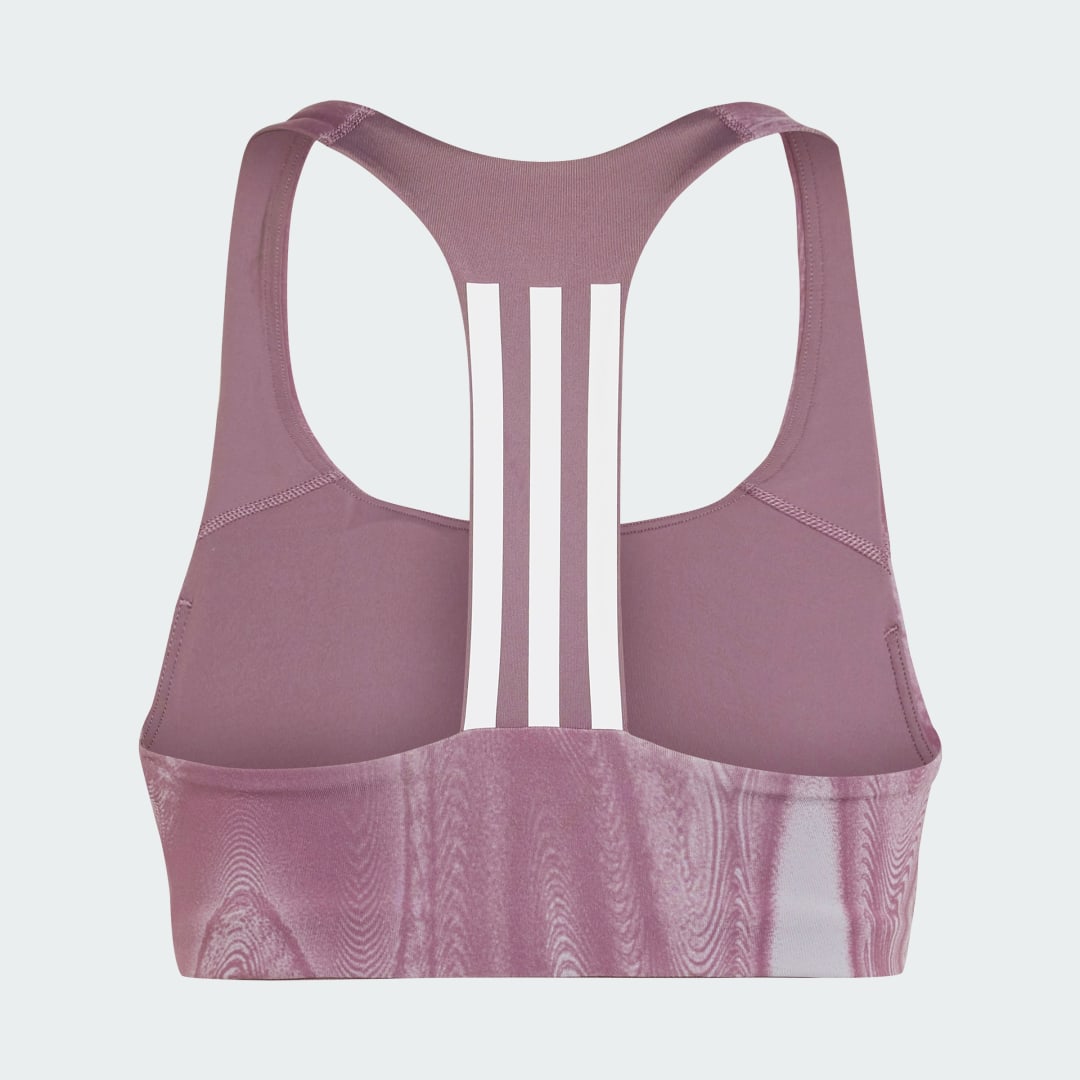 Adidas Powerimpact Training Medium-Support 3-Stripes Beha