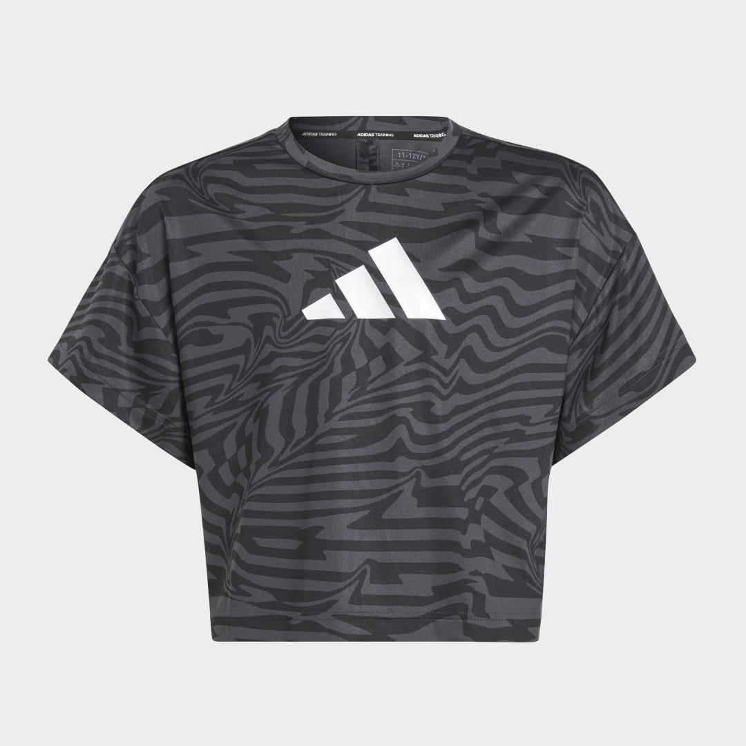 

adidas Playera Aeroready Para Niños, Carbon/negro/gris four