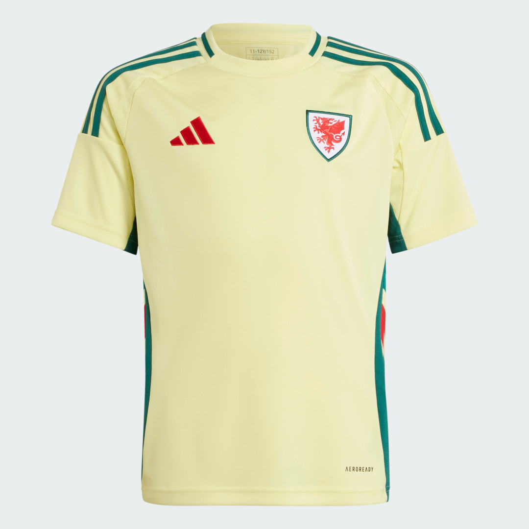 Adidas Perfor ce Wales 24 Away Jersey Kids