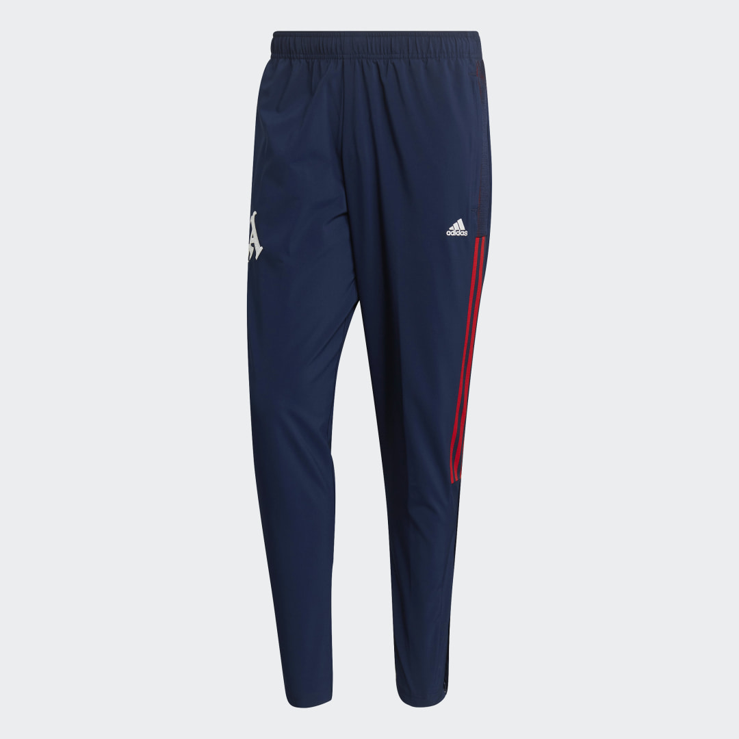 adidas Arsenal Woven Tracksuit Bottoms | HG8609 | FOOTY.COM