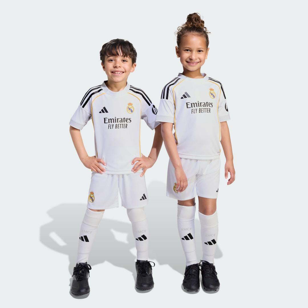Adidas Real Madrid 25 26 Mini-Thuistenue Kids