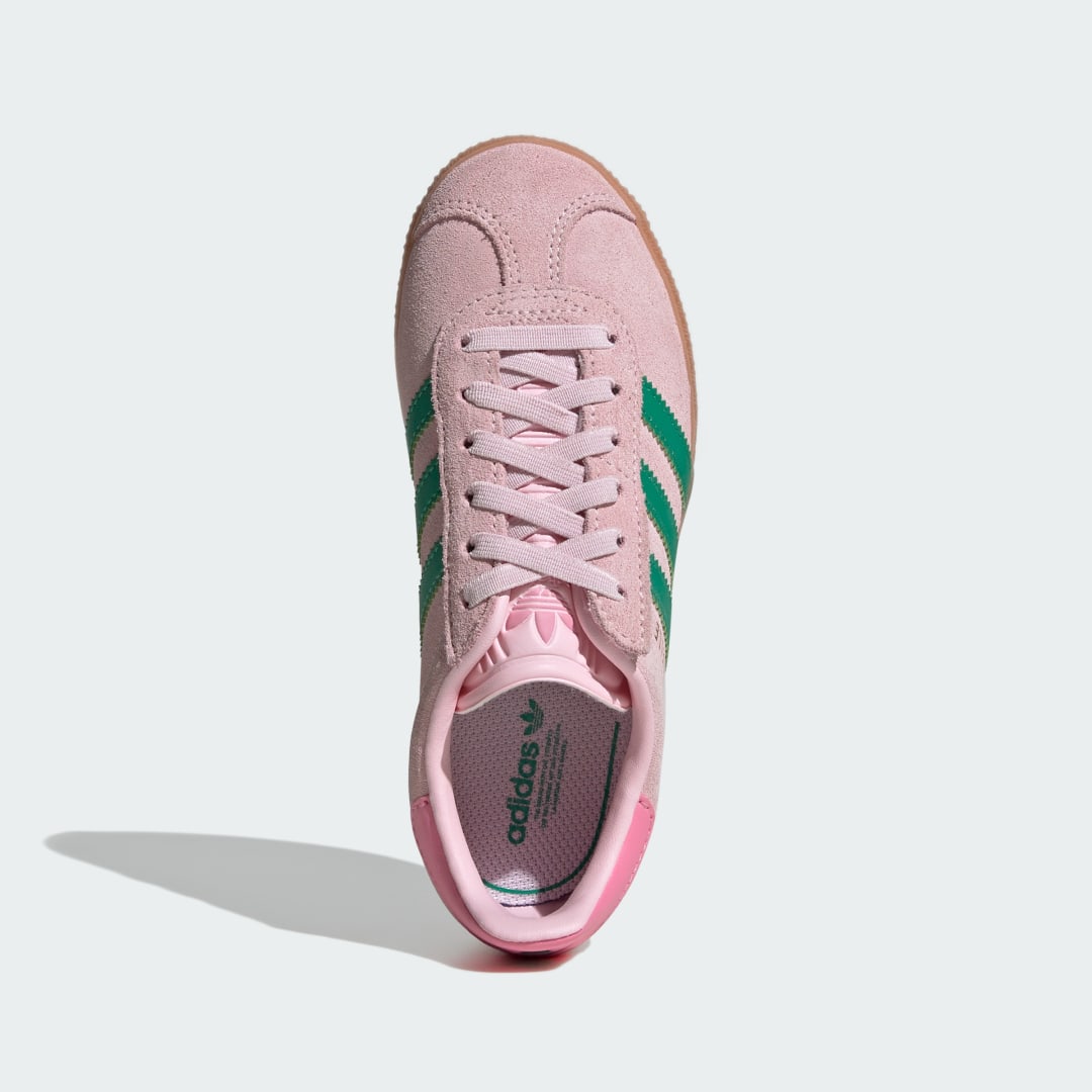 Adidas Gazelle sneaker Clear Pink / Court Green / Bliss Pink