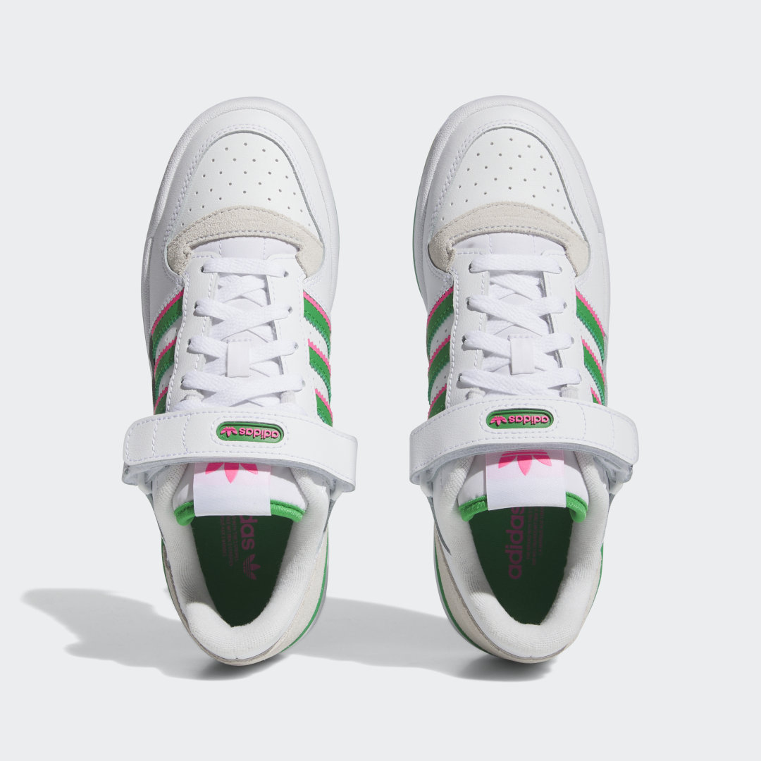 Adidas Forum sneaker Cloud White / Green / Lucid Pink
