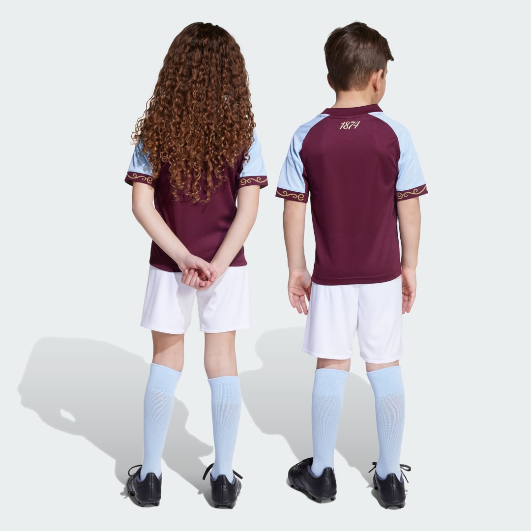 Adidas Aston Villa FC 25 26 Mini-Thuistenue Kids