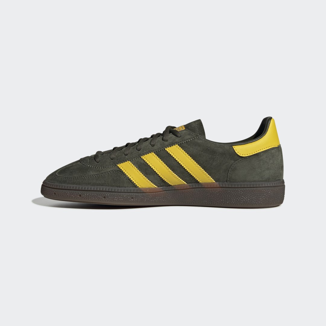 

adidas Tenis Handball Spezial Unisex, Night cargo/tribe amarillo/gum