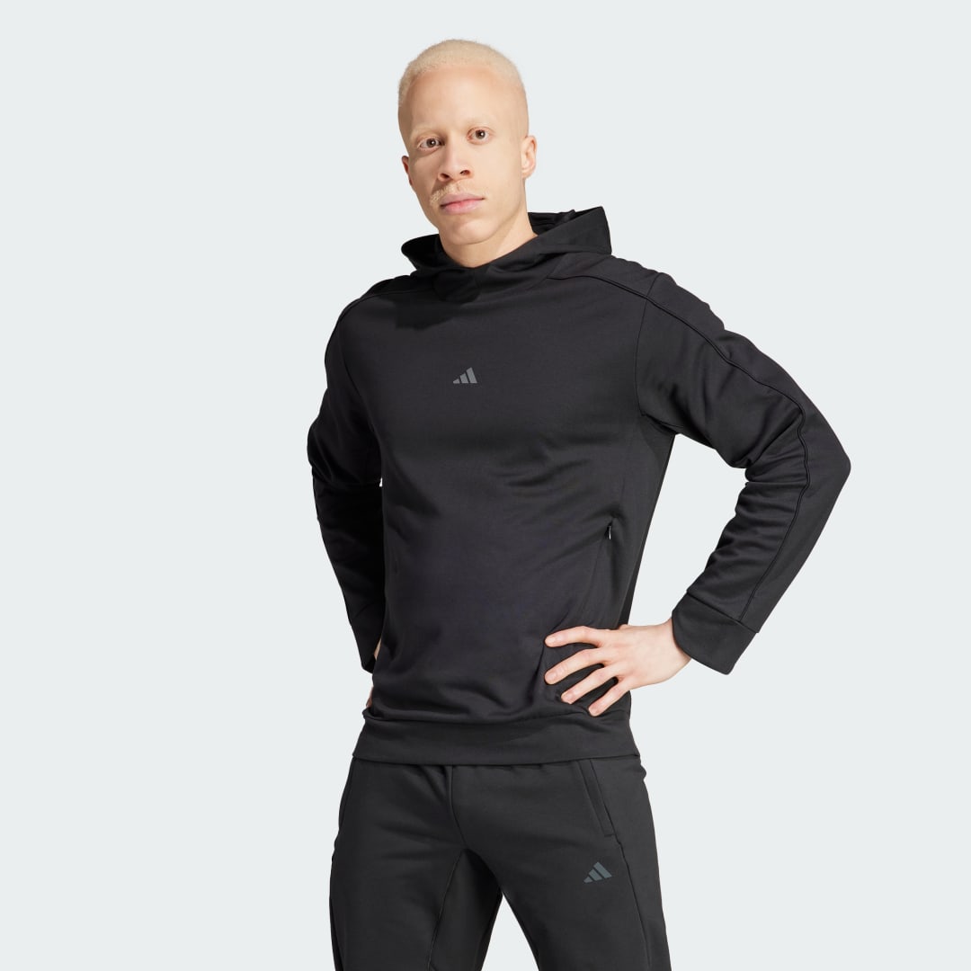 

adidas Polerón con Capucha Yoga Training Polerón con Capucha Yoga Training Hombre  - Hombre Training, Negro